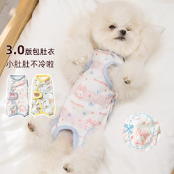 Hippie Dog Puppy Clothes 2026 New Spring Outfit Teddy Schnauzer Pet Belly Protection Clothing Small Dog Pajamas