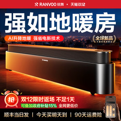 Ruiwu Baseboard Heater 2025 New Model for Large Area Home Use, Energy-Saving Electric Heater, New Heating Device