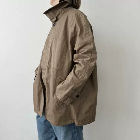 HTS | COTTON BALMACAAN SHORT COAT 棉质夹克外套23AW-Taobao