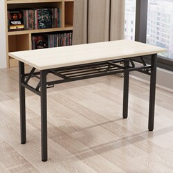 Portable Folding Table for Home Use, Suitable for Medical Clinics, Commercial Vehicles, and Conference Rooms, Rectangular Wooden Table, Height 80cm