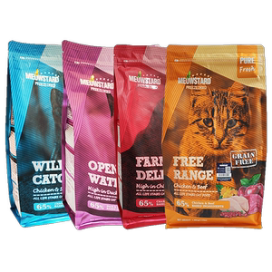 
Miaoda Cat Food Freeze-dried Series Cat Food Adult and Young Cat Chicken Beef 1.59kg Cat Main Food Whole Period Cat Food