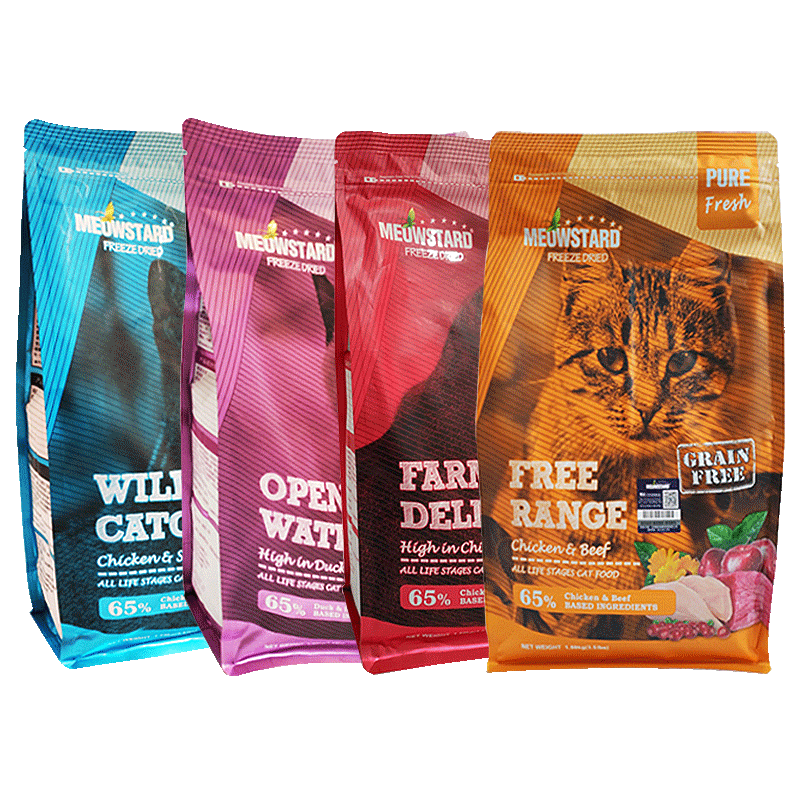 
Miaoda Cat Food Freeze-dried Series Cat Food Adult and Young Cat Chicken Beef 1.59kg Cat Main Food Whole Period Cat Food