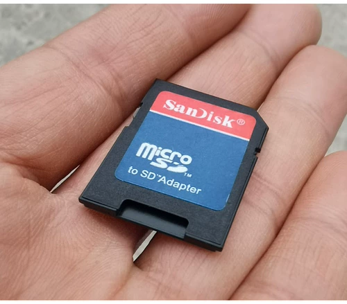 TF в SD -карту COPRED ADAPTER ADAPTER MEMPER CARD для подключения MicroSD Small Card к большим считывателям карт High -Speed