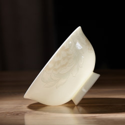 Bowl for Home Use 2026 New Model Tableware Jingdezhen Bone China Rice Bowl Personal Use Noodle Bowl Ceramic Soup Bowl Tall Bowl