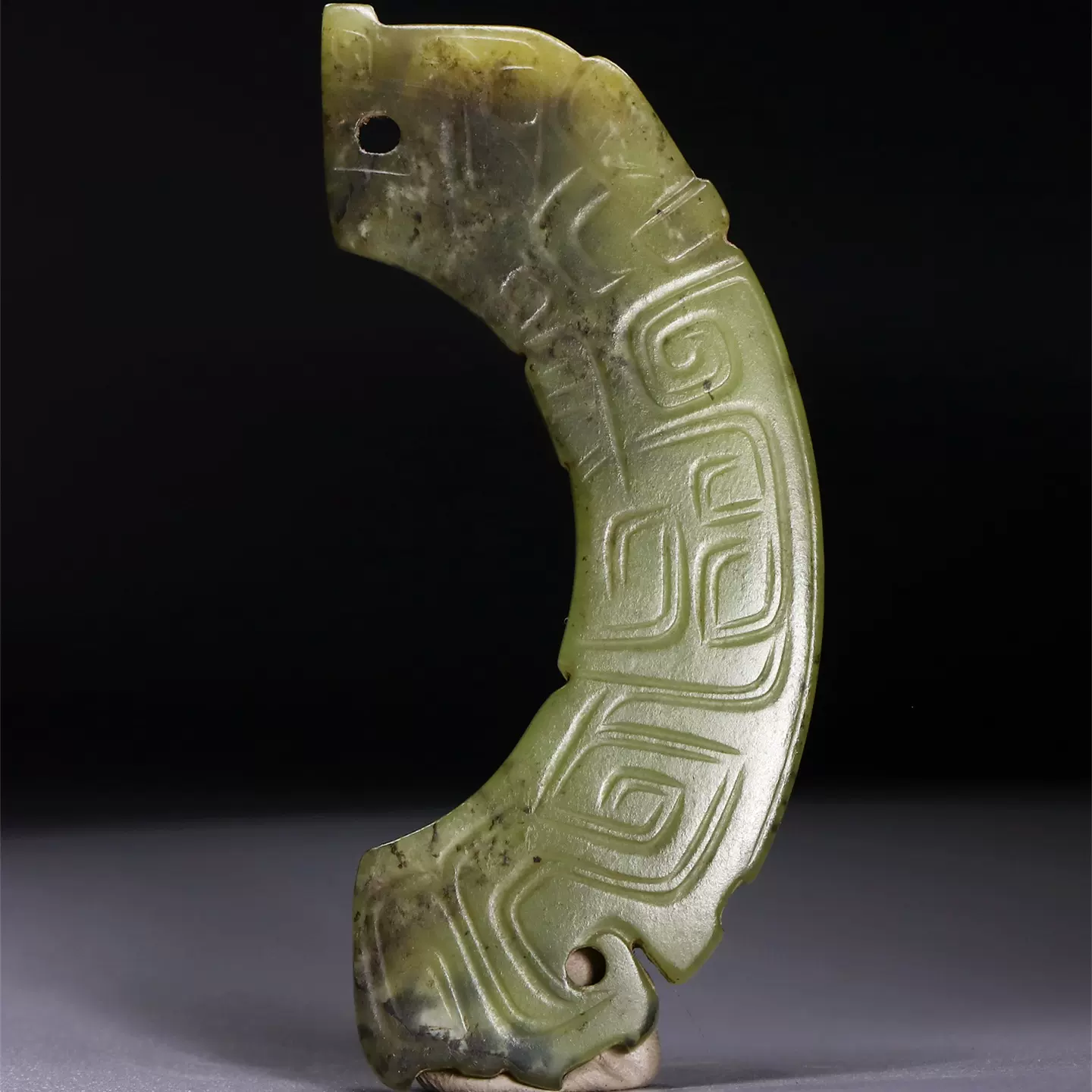 古玉老玉和田玉玉贵人小摆件