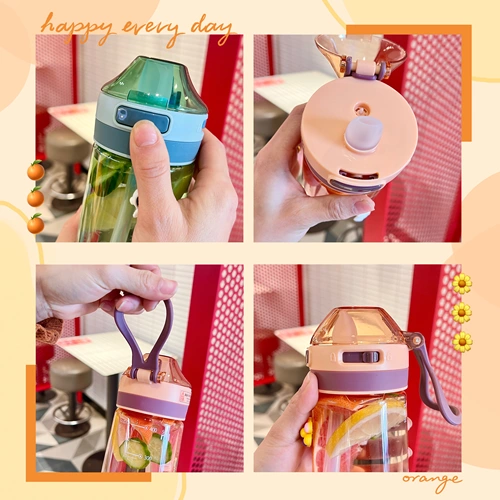 Детская трубочка со стаканом, чайник для школьников, 3 лет, защита при падении