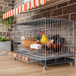 Large and Extra-Large Chicken Coop Cage for Home Use, Suitable for Indoor and Outdoor Use, for Laying Hens, Rural Chicken Breeding Cage
