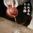 Guyuetang Yixing ban đầu mỏ Dahongpao tím nồi cát nguyên chất handmade ấm trà Kung Fu bộ trà trà tre vần nồi ấm chén tử sa cao cấp 