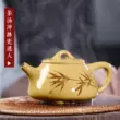 Guyuetang Yixing nổi tiếng handmade cát tím nồi chính hãng công suất nhỏ ấm trà Kung Fu trà phần bùn đá muỗng nồi ấm tử sa lục nê 