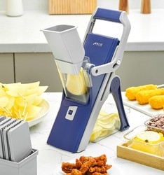 Kitchen Vegetable Cutter Multifunctional Meat Slicer Home-Use Potato Slicer Shredder Radish Grater Slicer