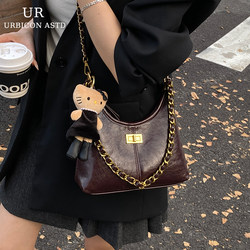 Light Luxury Niche Autumn and Winter Chain Bag for Women 2026 New Super Popular Underarm Bag with a High-End Feel, Single Shoulder Crossbody Bag