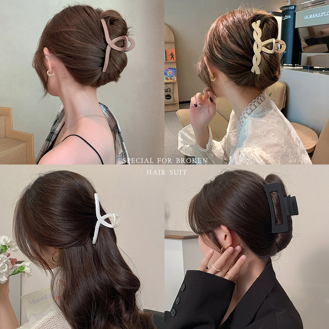 Hairpin women's back head grab shark clip hairpin high-end hair grab ...