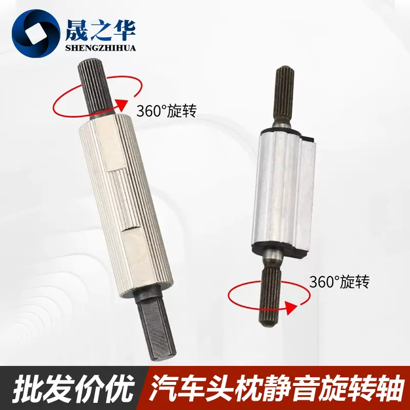 Glorlummi 4K对应・270°旋转】 随意限位阻尼360度双向静音旋转盖板铰链汽车头枕配件