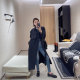 NancyCavally selected merino ultrafine wool light luxury expensive wool long classic windbreaker