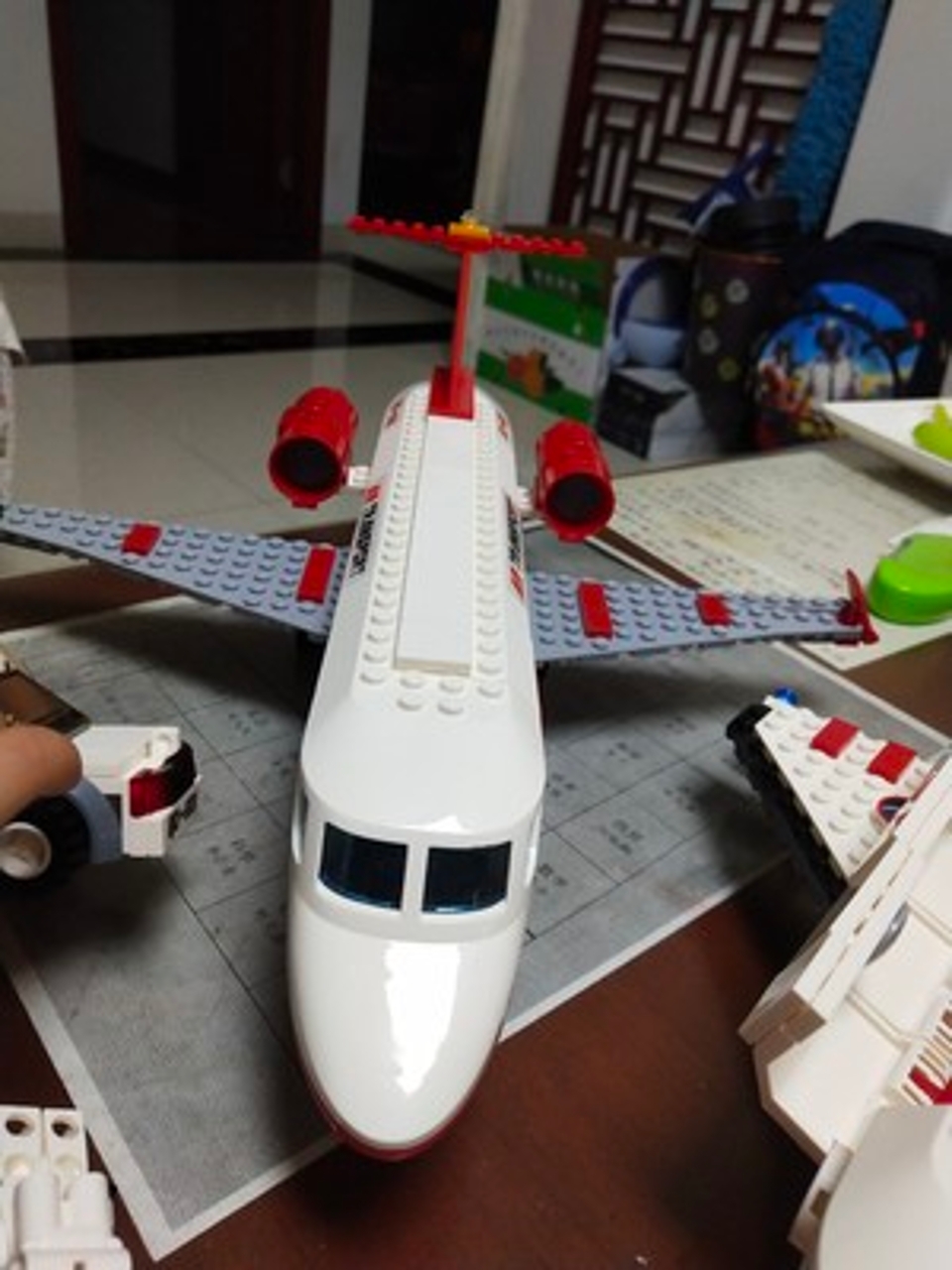 乐高 积木拼装插儿童益智玩具航空系列