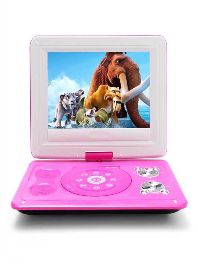 PortTech 7インチポータブル DVDプレイヤー: 家電・照明