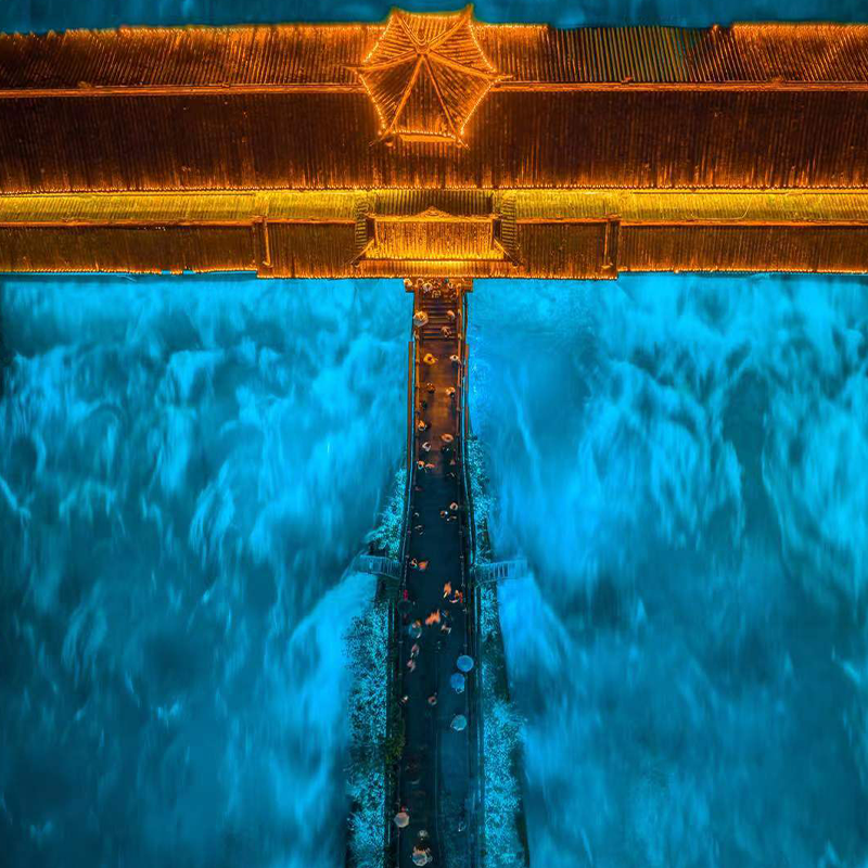 2-14人小团都江堰青城山1日游打卡蓝眼泪成都旅游周边纯玩跟团游