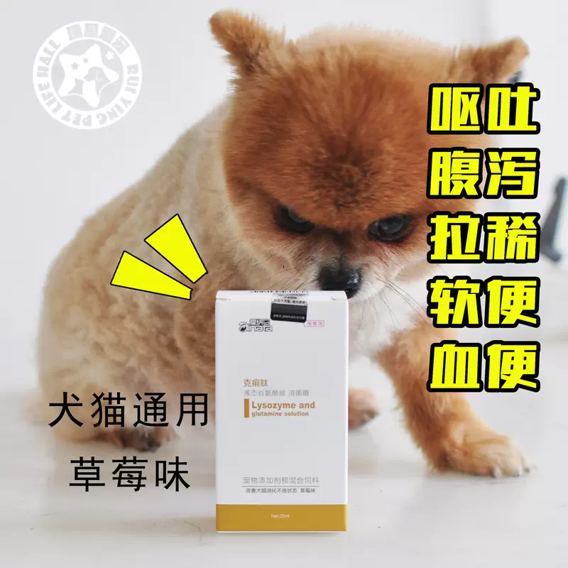 愛納它克痢肽寵物狗狗犬貓急性腸炎腹瀉拉稀嘔吐