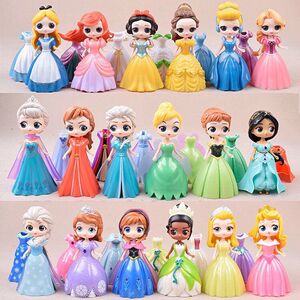 Eshaba Snow little girl changing princess doll birthday gift cute doll dolls, children who have domestic toys