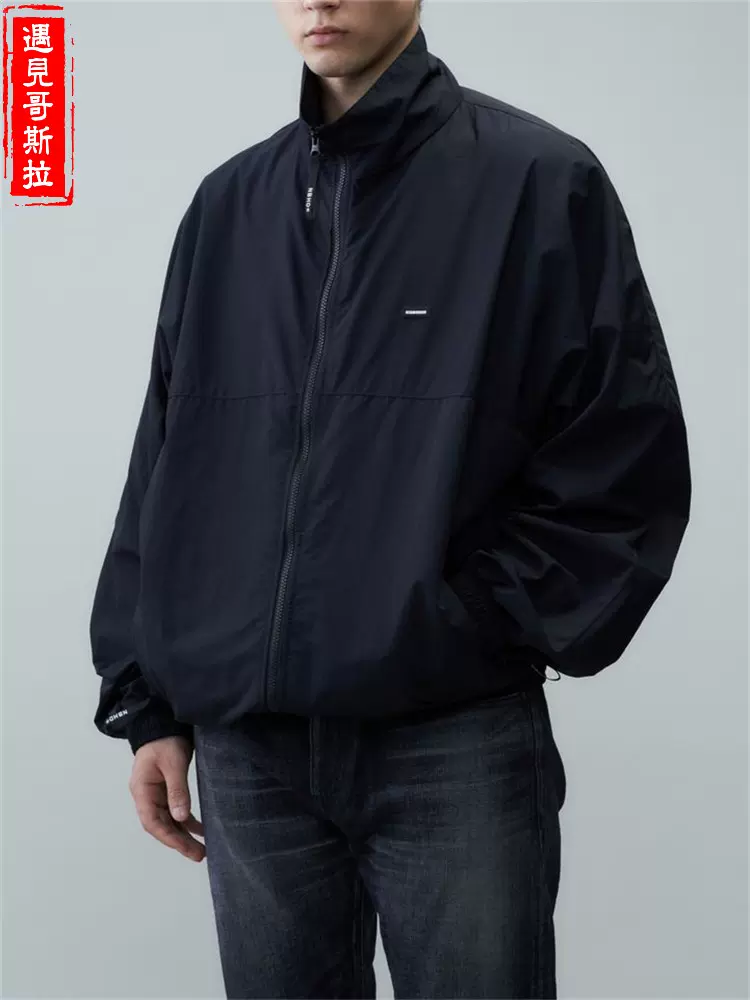 日本代購NEIGHBORHOOD TRACK / N-JKT NBHD BOX logo尼龍防水夾克-Taobao