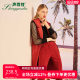 Shengyuzhu counter autumn and winter windbreaker mid-length solid color sleeveless suit collar fashionable Korean version waist-hugging to make you look thin