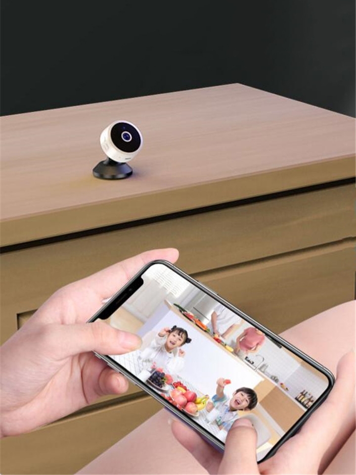 手机远程监控监听 人体感应微型摄像头