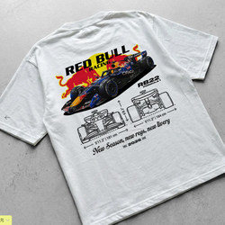 2026 F1 Formula Racing Chinese Grand Prix Red Bull Team Rb22 Short-Sleeved T-Shirt for Men and Women