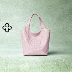 Xu Yiyang's Same Style Kasi Le Small Basket Bag Handbag Cherry Blossom Pink Vegetable-Tanned Leather Pleated Shoulder Crossbody Bag