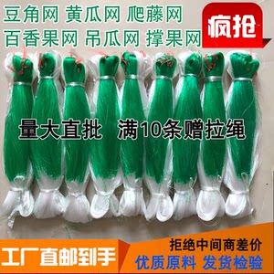 Manufacturer direct supply climbing net climbing net supporting fruit net beans hanging melon loofah bitter melon cucumber rack passion fruit wogan net