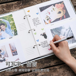 Photo Album Commemorative Book 6inch Large-Capacity Family Edition Children's Growth Record Book DIY Baby Photo Album Storage Photos
