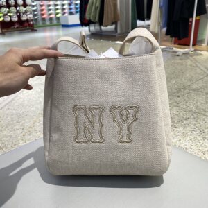 
MLB male and female couples classic big logo fashionable adjustable cross-body bucket bag 26 spring and winter new style 3AMBBD15N