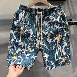 Popular handsome printed shorts men's new summer styles