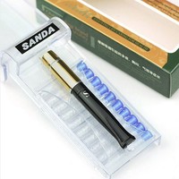 Sanda Cigarette Holder SD-21 | Double Filter Gold And Silver Cigarette Holder