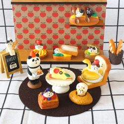 Japanese Bread Grocery Afternoon Tea Shop Decoration Scene Mini Resin Figurines