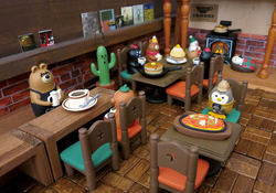 Japanese-Style Cat Zakka Coffee Shop Desktop Figurine Ornaments Miscellaneous Goods