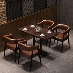 Industrial Style Bar, Lounge, Ktv Booth, Sofa, Barbecue Restaurant, Dining Table and Chairs, Cafe, Milk Tea Shop, Booth Sofa