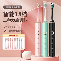 Antarctic Rechargeable Sonic Small-Head Soft-Bristle Household Student Party Couple Model Unisex Fully Automatic Adult Electric Toothbrush