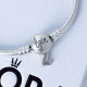 Pandora official website Valentine's Day Limited LOVE Love Snake Bone Chain Female 598698C00
