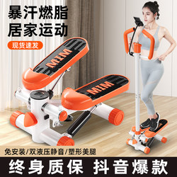 Baijia Stepper Home Fitness Machine for Women, Slimming Leg Machine, In-Situ Climbing Pedal Machine, Small Exercise Equipment