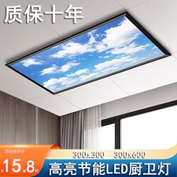 Integrated Ceiling Led Light, Kitchen Light, Bathroom Light, Aluminum Ceiling Light, Led Panel Light 300*300*600