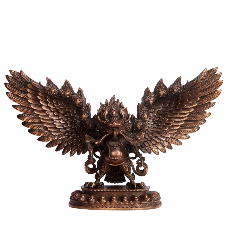 銅器 仏像 蔵伝金翅大鵬鳥銅像 鎮宅辟邪 開運風水 招財 置物 工芸品 装飾品 銅器 仏像 蔵伝金翅大鵬鳥銅像 鎮宅辟邪 開運風水 招財 置物