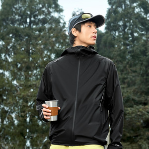 
Li Ning CF Wanlong Armor Windproof and Water Repellent Lightweight Single Layer Men's and Women's Thin Windbreaker Jacket AEMV015-B