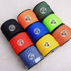 5-Core Paracord 3mm Paracord Five-Core Paracord Outdoor Nylon Paratrooper Rope Tent Pull Rope 50.1m Spools