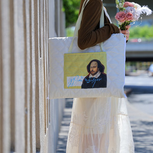 Shakespeare picnic mat folding bag unfolded size 149*180cm folded size 40*50cm compiled by Wenchuang