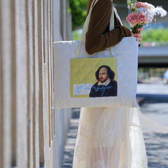 Shakespeare picnic mat folding bag unfolded size 149*180cm folded size 40*50cm compiled by Wenchuang