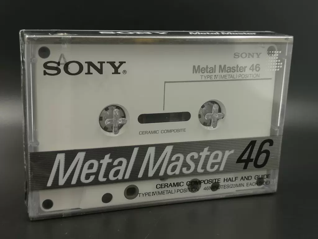 索尼SONY METAL Master 46 四類(金屬帶)鐵帶收藏級空白錄音帶 索尼SONY METAL Master 46 四類(金屬帶)鐵帶收藏級空白錄音帶