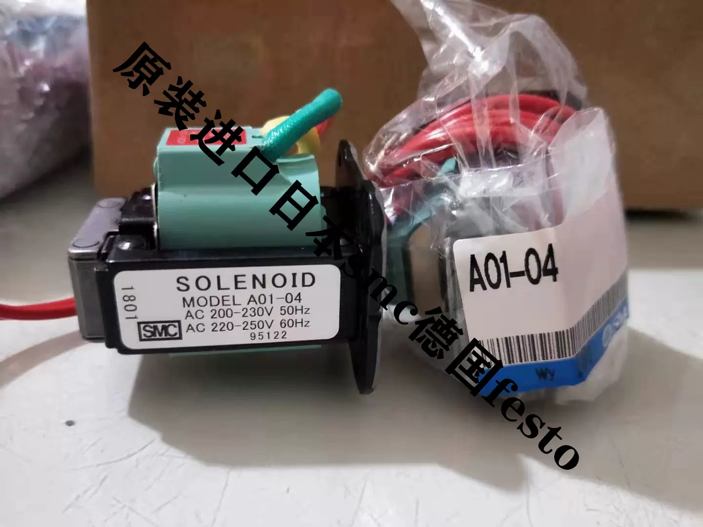 日本全新SMC线圈SOLENOID A01-04 03 02 01可用于VS3135 A16-04-Taobao