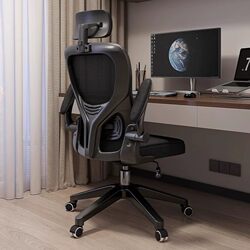 Computer Chair, Comfortable for Long Sitting, Home Office Chair, Dormitory Ergonomic Gaming Chair, Bedroom Stool, Backrest Chair
