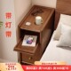 Solid wood bedside table full -solid wood small 30 cm narrow cabinet home bedroom 20 cm bedside ultra -narrow pinch cabinet