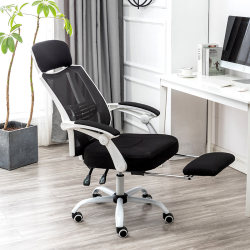 New Model Computer Chair with Free Shipping, Gaming Staff Chair, Adjustable and Rotatable Office Fixed Bow-Shaped Reclining Mesh Chair